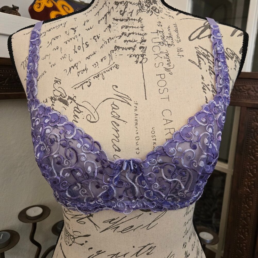 Victoria's Secret Embroidered Bra, 36B